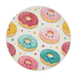 Planche À Découper Motif de Donuts