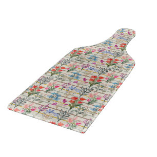 Planche À Découper Motif de fleur d'aquarelle moderne