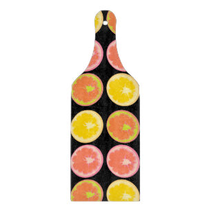 Planche À Découper Motif de fruit de citron de bonbon d'agrumes