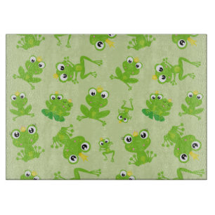 Planche À Découper Motif de grenouille, Grenouilles mignonnes, Grenou