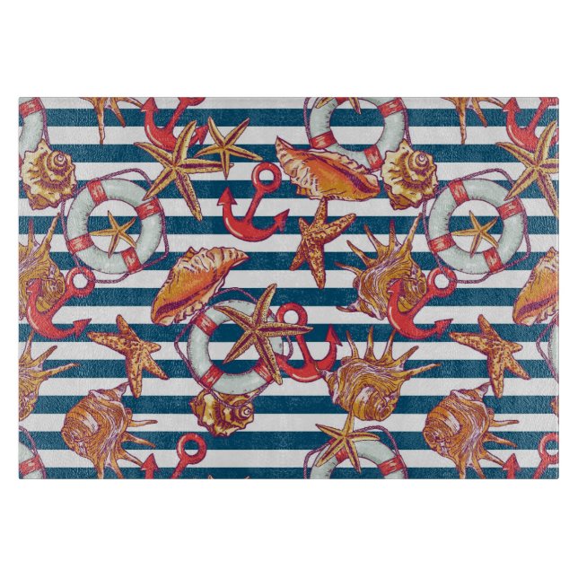 Planche À Découper Motif De L'Amidon Et De La Grève (Devant)