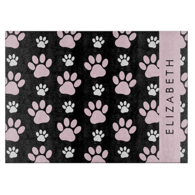 Planche À Découper Motif De Pailles, Pailles Roses, Pailles De Chien, (Devant)