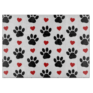 Planche À Découper Motif De Pâtes, Pâtes De Chien, Pâtes Noires, Coeu