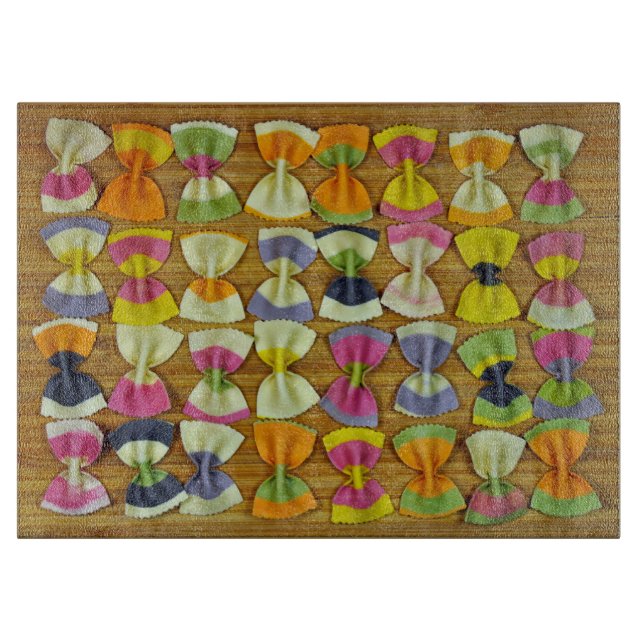 Planche À Découper Motif de pâtes Rainbow (Devant)