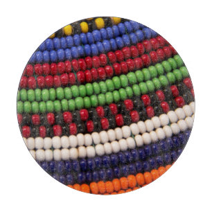 Planche À Découper Motif de perles tribales Massai