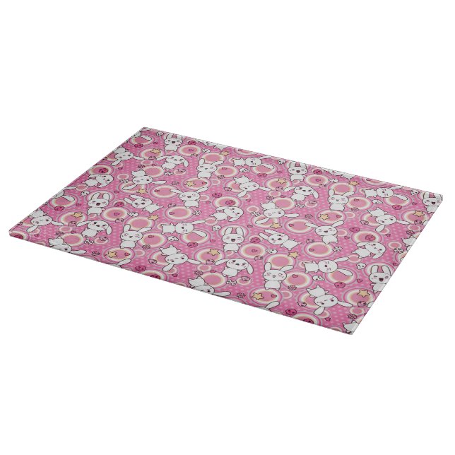 Planche À Découper motif de rose de kawaii (Coin)