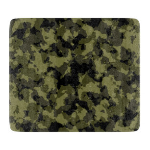 Planche À Découper Motif de style militaire camouflage