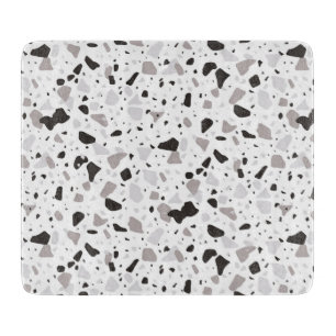 Planche À Découper Motif de Terrazzo monochromatique