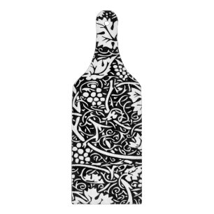 Planche À Découper Motif de vigne de raisin noir et blanc de William