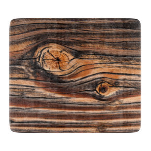 Planche À Découper Motif du grain de bois