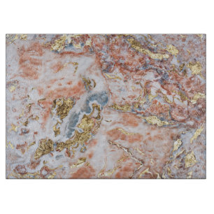 Planche À Découper Motif en marbre