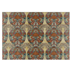 Planche À Découper Motif floral de tortue