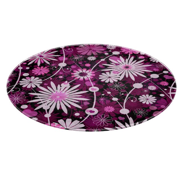 Planche À Découper Motif floral de Valentine (Coin)