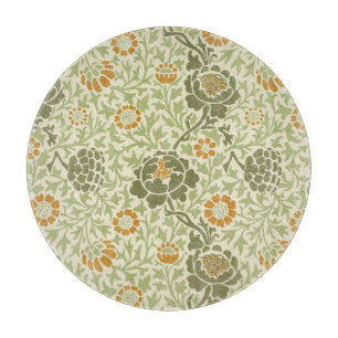 Planche À Découper Motif floral de William Morris Grafton Sage Green