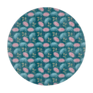 Planche À Découper Motif floral pastel