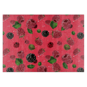 Planche À Découper Motif framboise