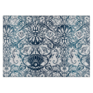 Planche À Découper Motif maritime Vintage