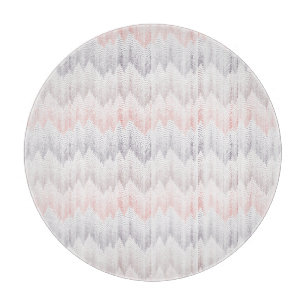 Planche À Découper Motif pointillé par polka de crête de montagne