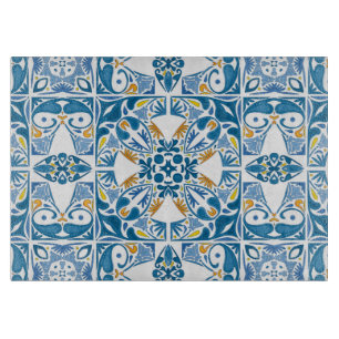 Planche À Découper Motif portugais de tuile