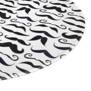 Planche À Découper Motif rétro Mustache Hipster