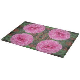 Planche À Découper Motif rose