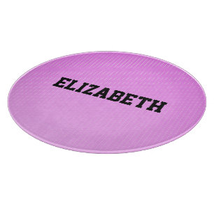 Planche À Découper Motif rose points blancs