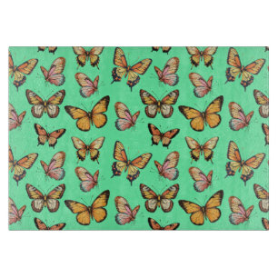 Planche À Découper Motif sans papillon. Papillon monarque