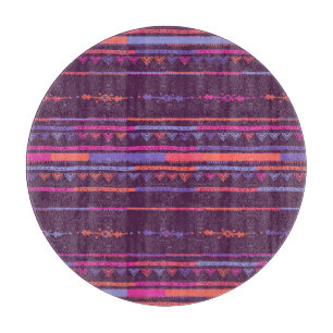 Planche À Découper Motif tribal pourpre