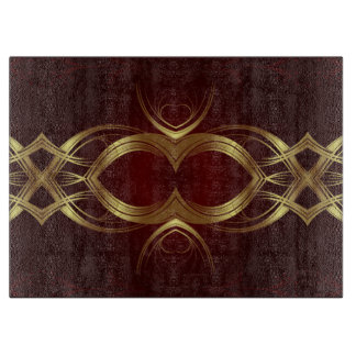 Planche À Découper Motifs de défilement de styles classiques 