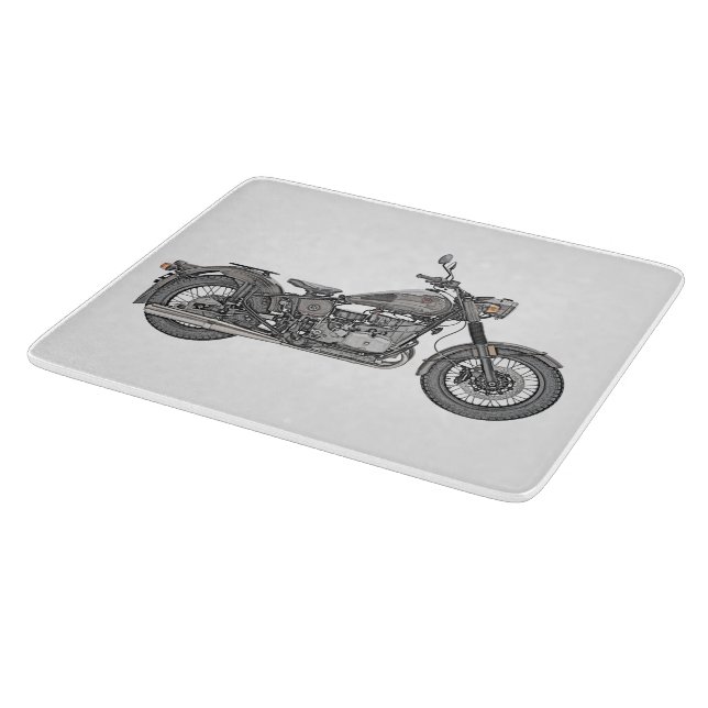 Planche À Découper Moto d'Ural (Coin)