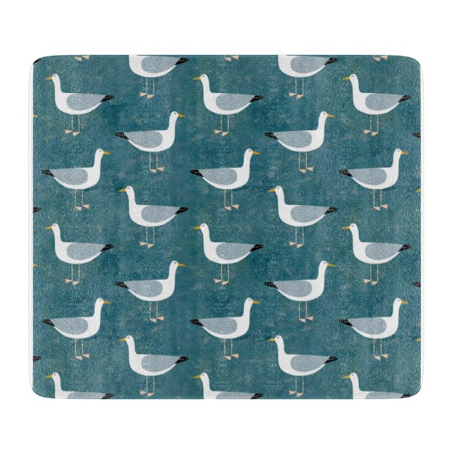 Planche À Découper Mouettes marines (Devant)