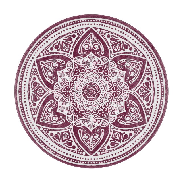 Planche À Découper Mulberry Mandala (Devant)