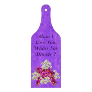 Planche À Découper Mum Whats Pour Le Dîner,