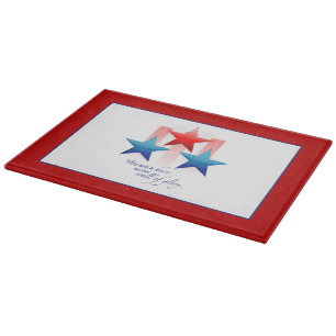 Planche À Découper Mur de gloire de héros patriotique, armée Merci