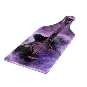 Planche À Découper Musique de la guitare