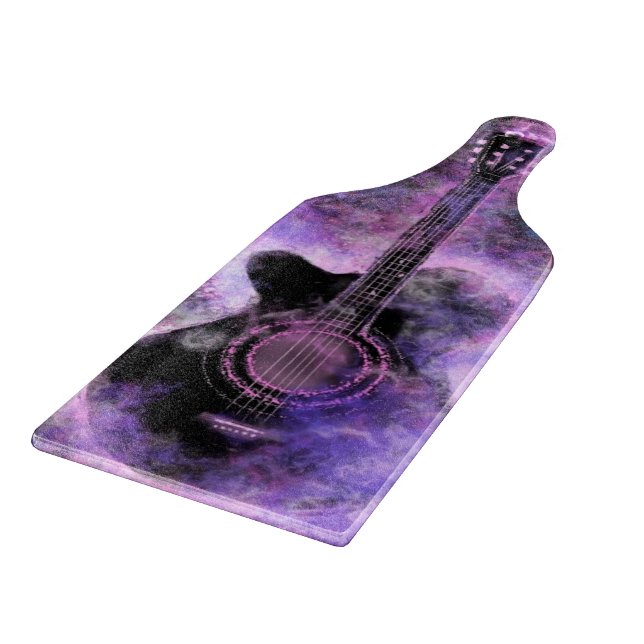 Planche À Découper Musique de la guitare (Coin)