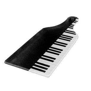 PLANCHE À DÉCOUPER MUSIQUE DE PIANO