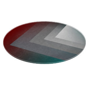 Planche À Découper N - turquoise gris bordeaux