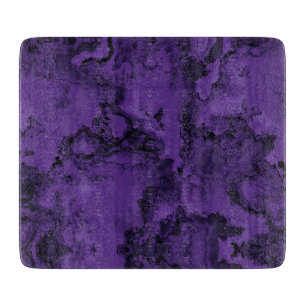 Planche À Découper Nature naturelle de la pierre de marbre violette