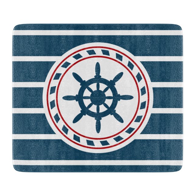 Planche À Découper Nautical design (Devant)