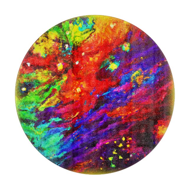 Planche À Découper Nebula Dans Notre Peinture Universe. Commandez dès (Devant)