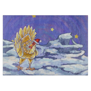 Planche À Découper Noël au poulet