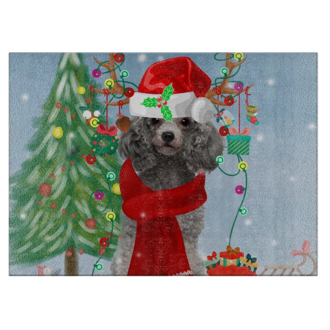 Planche À Découper Noël aux canicules (Devant)