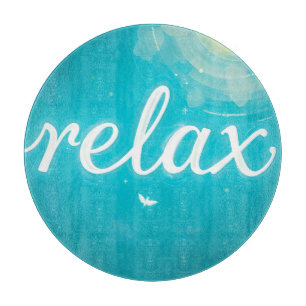 Planche À Découper Nom : Blue Relax Design