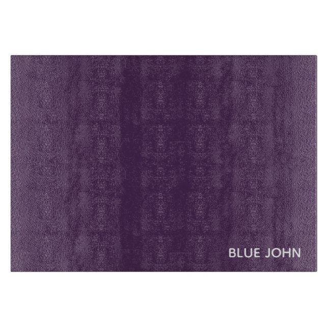 Planche À Découper nom de couleur violet Blue John (Devant)