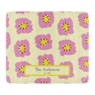 Planche À Découper Nom personnalisé Est Année Cadeau Mariage