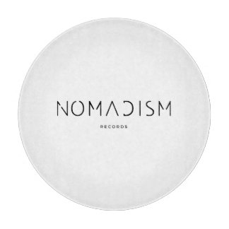 Planche À Découper Nomadism Records Logo Noir