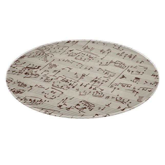Planche À Découper Notes de musique (Coin)
