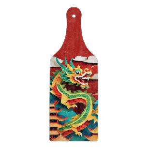 Planche À Découper Nouvel An chinois mignon Dragon Zodiac Anniversair