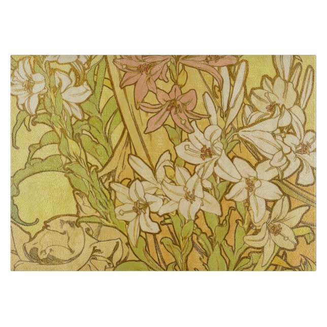 Planche À Découper Nouvelle Lily flowers (Devant)